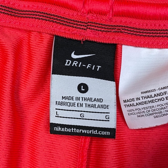 Nike Academy Shorts Pink White 598017-603 Dri-Fit Large Soccer Fitness Training - Picture 7 of 13